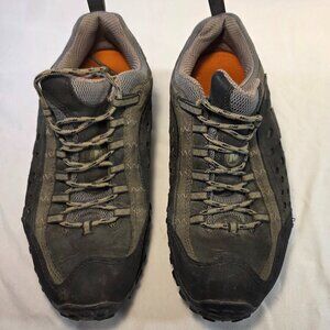 Merrell Intercept J73703 Hiking Trail Shoes Leather Outdoor Casual Men’s 9